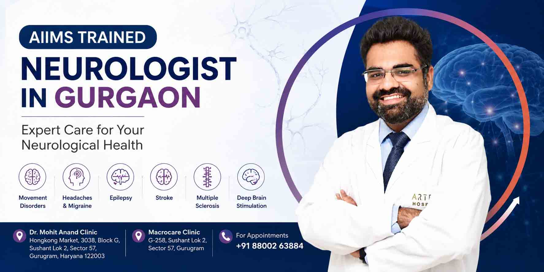 AIIMS Trained Neurologist in Gurgaon